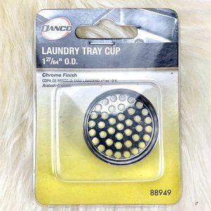 Danco Laundry Tray Cup 1 27/64 Chrome Finish